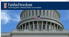 Desktop Screenshot of blog.faithandfreedom.us